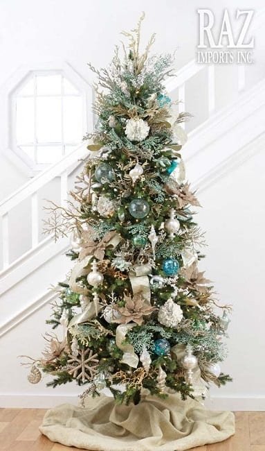 Coastal Christmas Tree by Raz Imports Inc